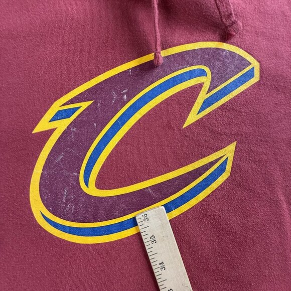 Cleveland Cavaliers Hoodie Mens XL NBA Basketball Pullover Sweatshirt Cavs - Picture 5 of 13